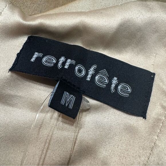 Retrofete Rozik Silk Corset Bodysuit Medium Gathered Bust Boning NWT $325 - Picture 7 of 16